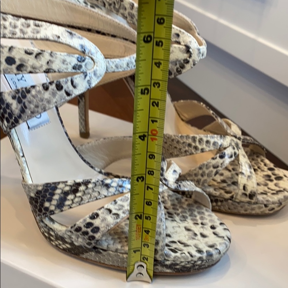 Jimmy Choo Python Sandals Heels 41 - image 6